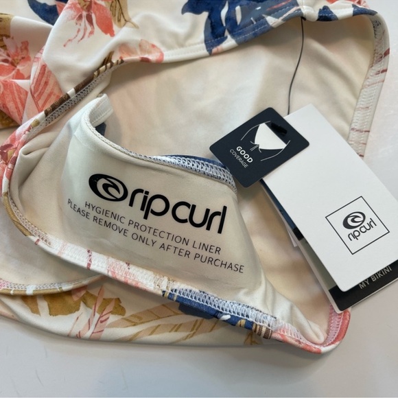 Rip Curl Sunset Waves Long Sleeve Floral One Piece Surf Swimsuit NWT Women’s L - Picture 7 of 16